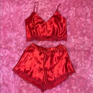 Satin Pajama Set